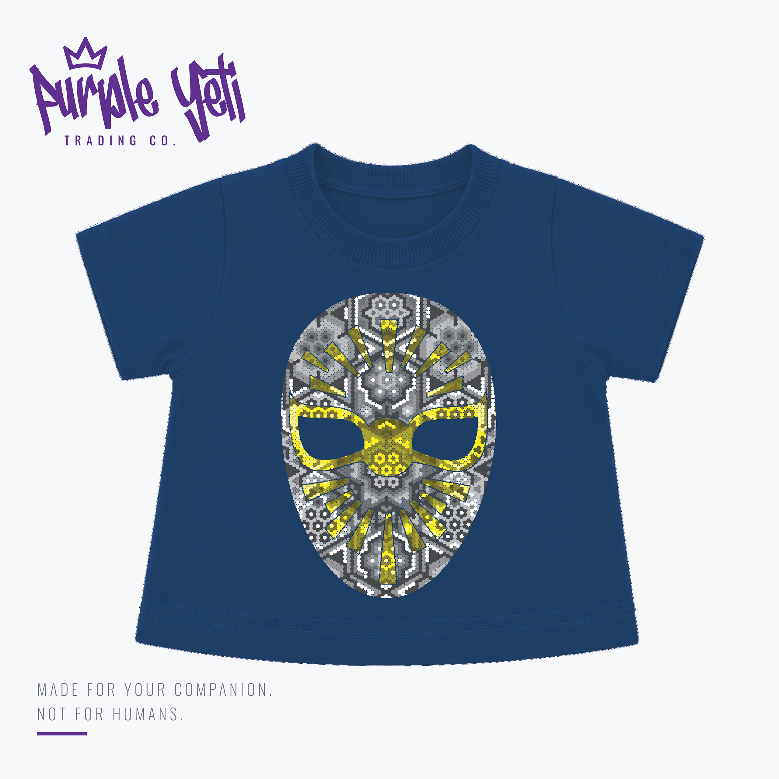 Lucha Libre Mask (Gold + Silver)